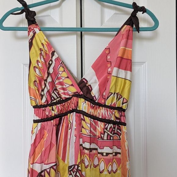 Hale Bob Silk Maxi Dress - Picture 7 of 10